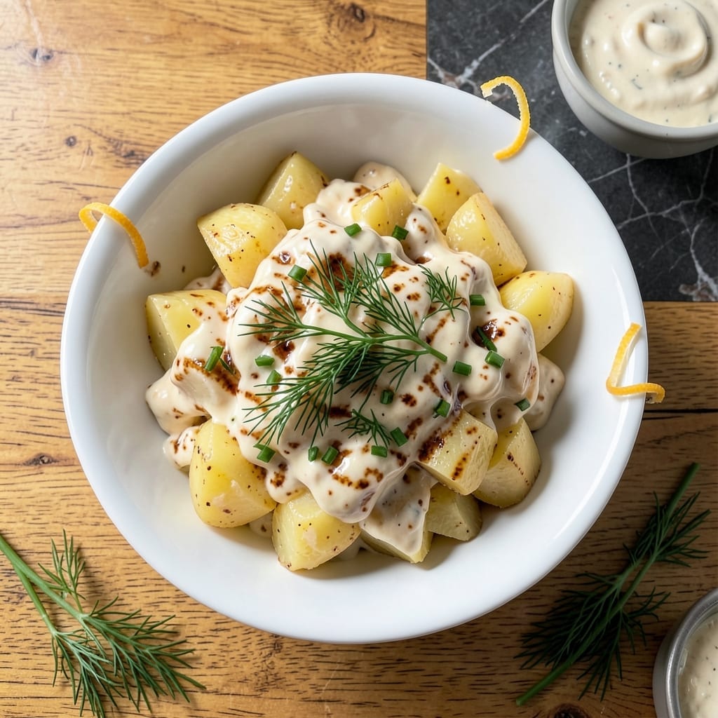 Potato Salad Recipe No Egg No Celery: Creamy Herb-Infused Picnic Side