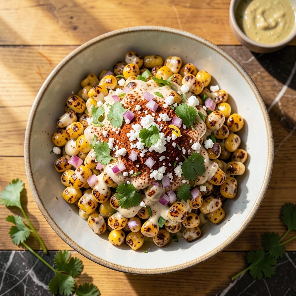 Elote Salad Recipe Frozen Corn: Smoky Street Corn in Bowl Form Elote Salad Recipe Frozen Corn: Smoky Street Corn in Bowl Form