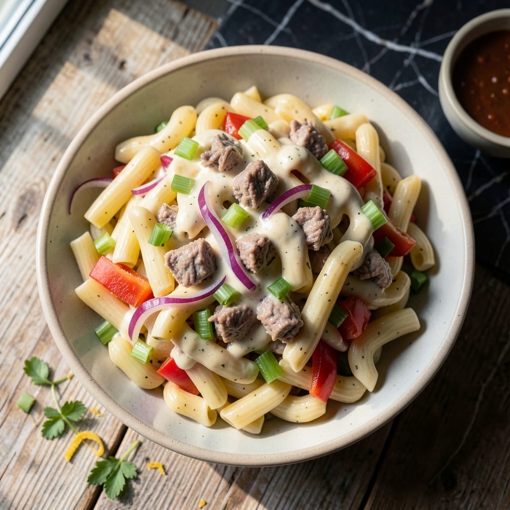 Tuna Pasta Salad Recipe With Mayo: Flaky Fish and Al Dente Noodles Tuna Pasta Salad Recipe With Mayo: Flaky Fish and Al Dente Noodles