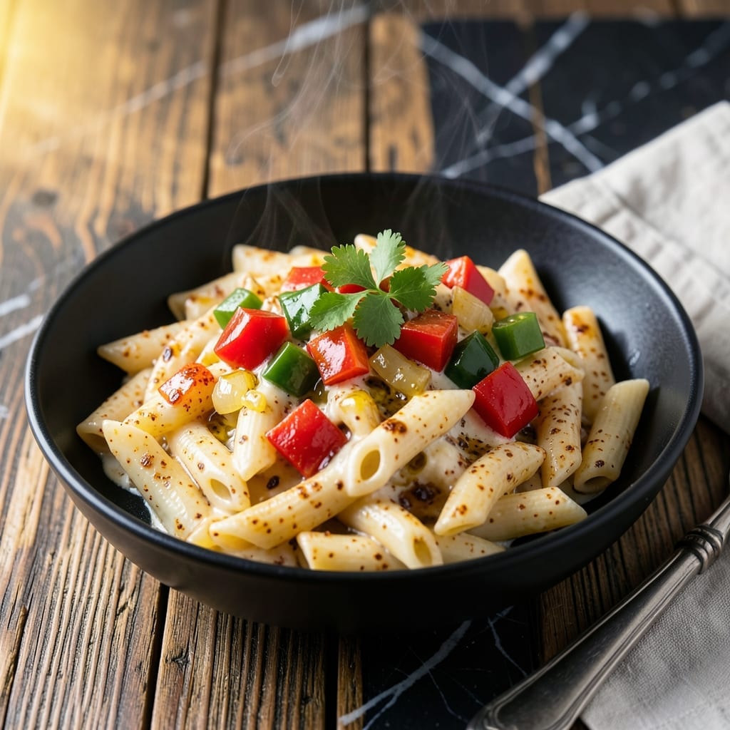 Rasta Pasta Recipe SEO Optimization: Jamaican Jerk Cream Sauce With Pasta