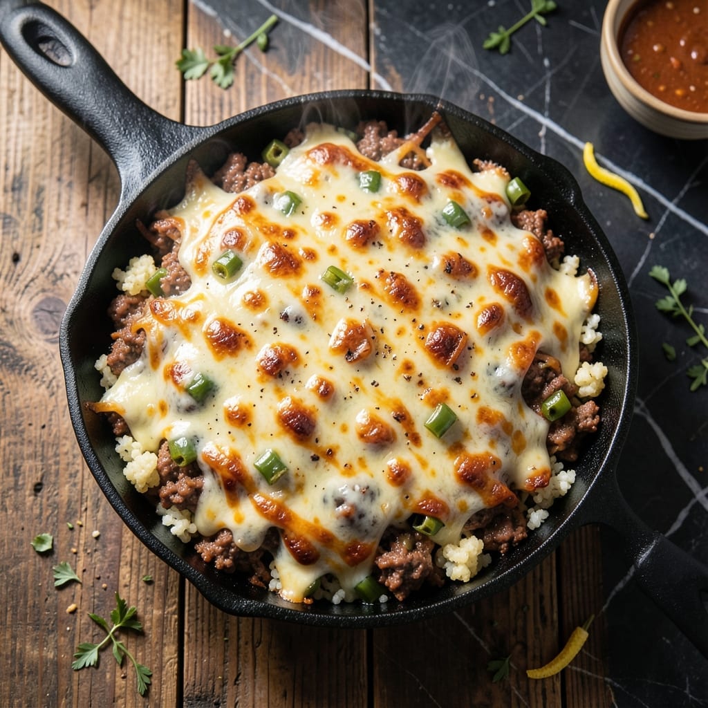 Keto Taco Casserole Recipe With Ground Beef: Cheesy Low-Carb Layers in One Pan