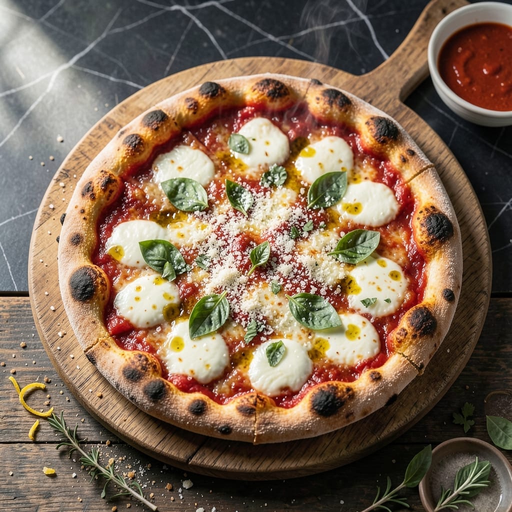 Homemade Pizza Recipe With Pre-Made Dough: Crispy Crust and Custom Toppings Homemade Pizza Recipe With Pre-Made Dough: Crispy Crust and Custom Toppings