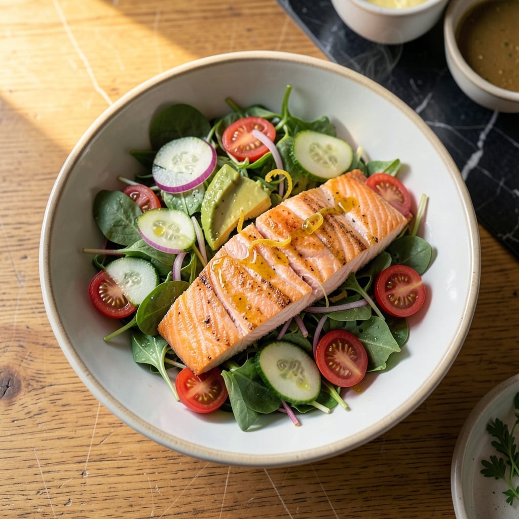 Recipe for Salmon Salad with Fresh Salmon: Light and Flaky Protein Boost Recipe for Salmon Salad with Fresh Salmon: Light and Flaky Protein Boost
