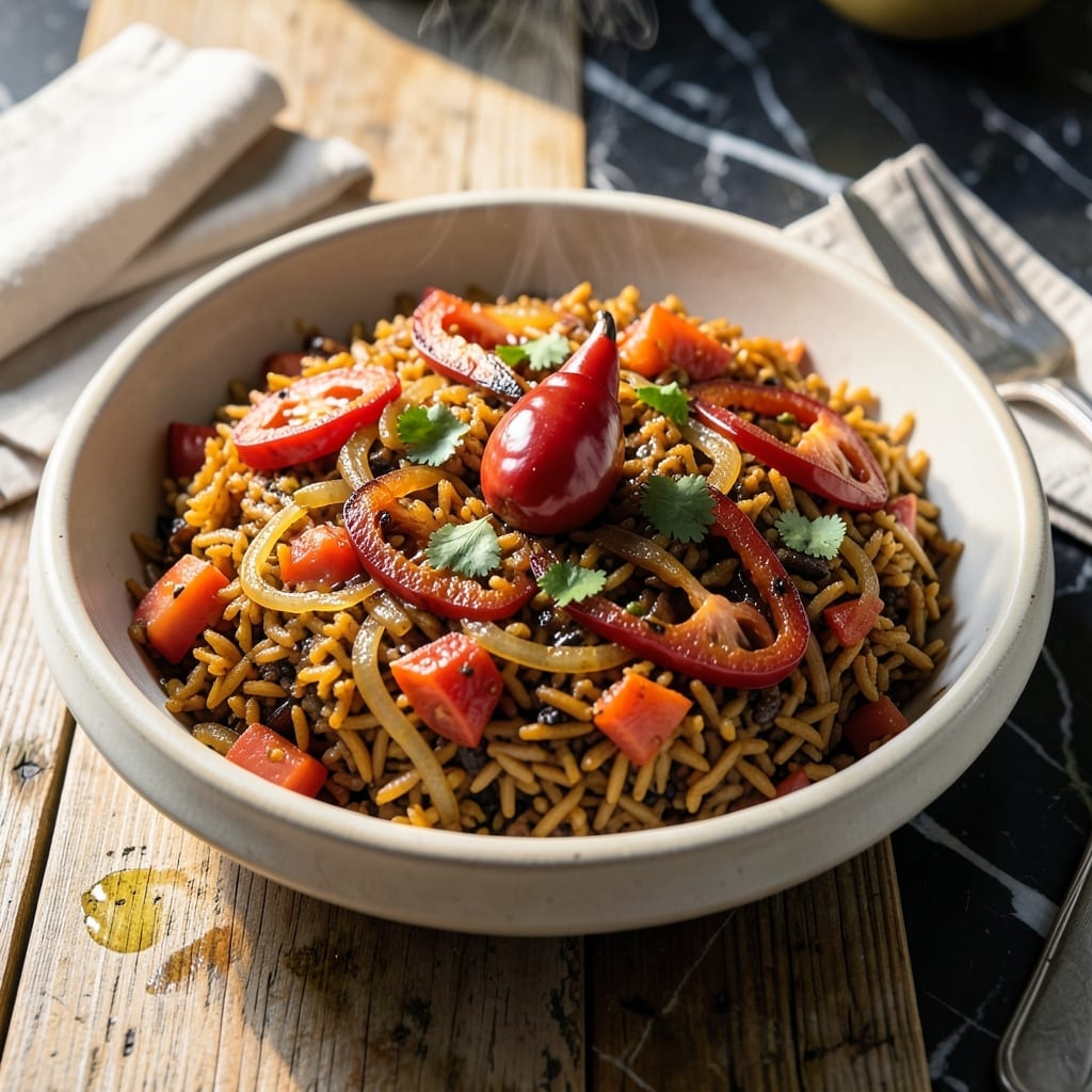 Jollof Rice Recipe Ghana: West African One-Pot Spiced Perfection