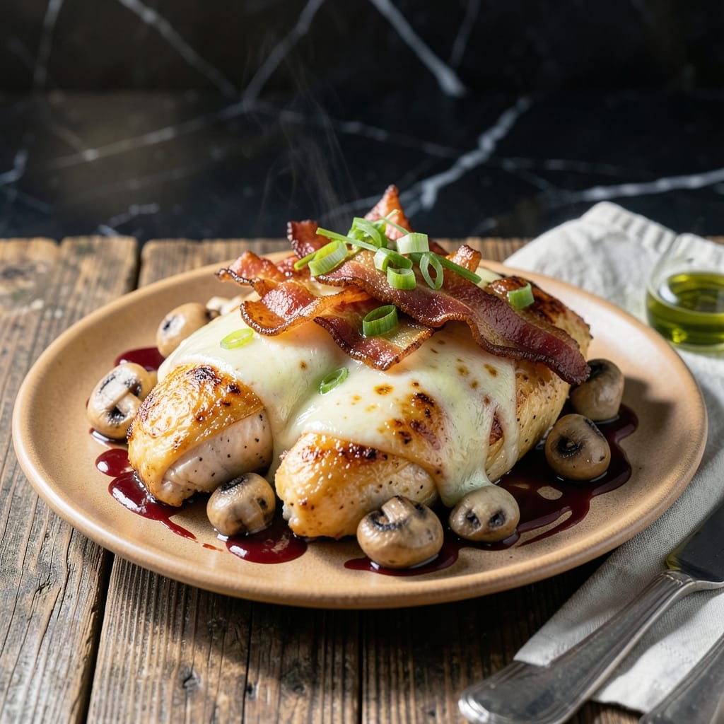 Monterey Chicken Recipe Oven: Cheesy Bacon-Topped Bake
