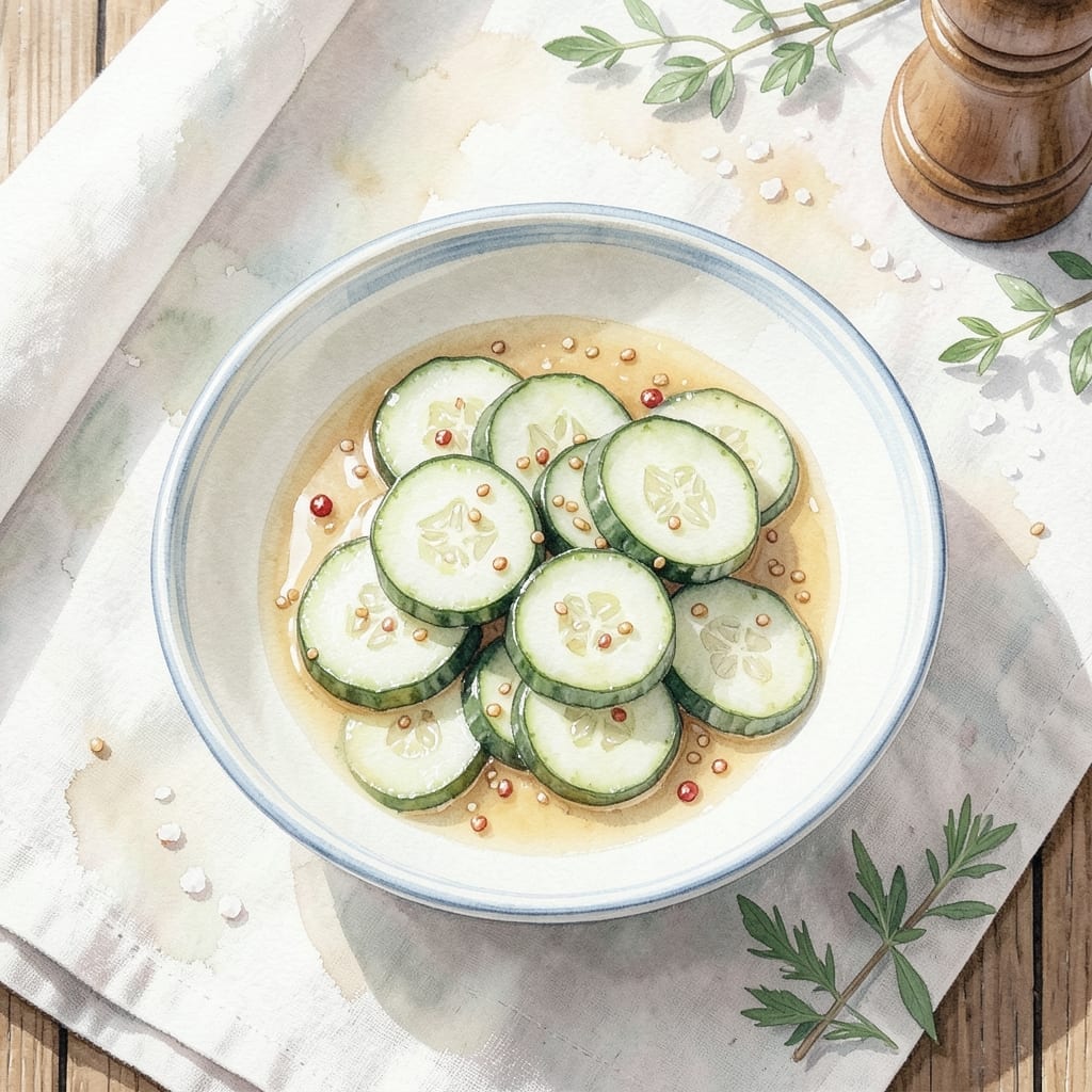 Cucumber Salad Recipe Rice Wine Vinegar: Bright Crunch With Asian Flare