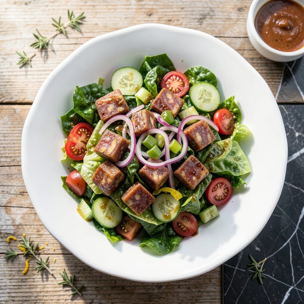 Italian Chopped Salad Recipe Salami: Rustic Italian Delight With Cured Meat Italian Chopped Salad Recipe Salami: Rustic Italian Delight With Cured Meat