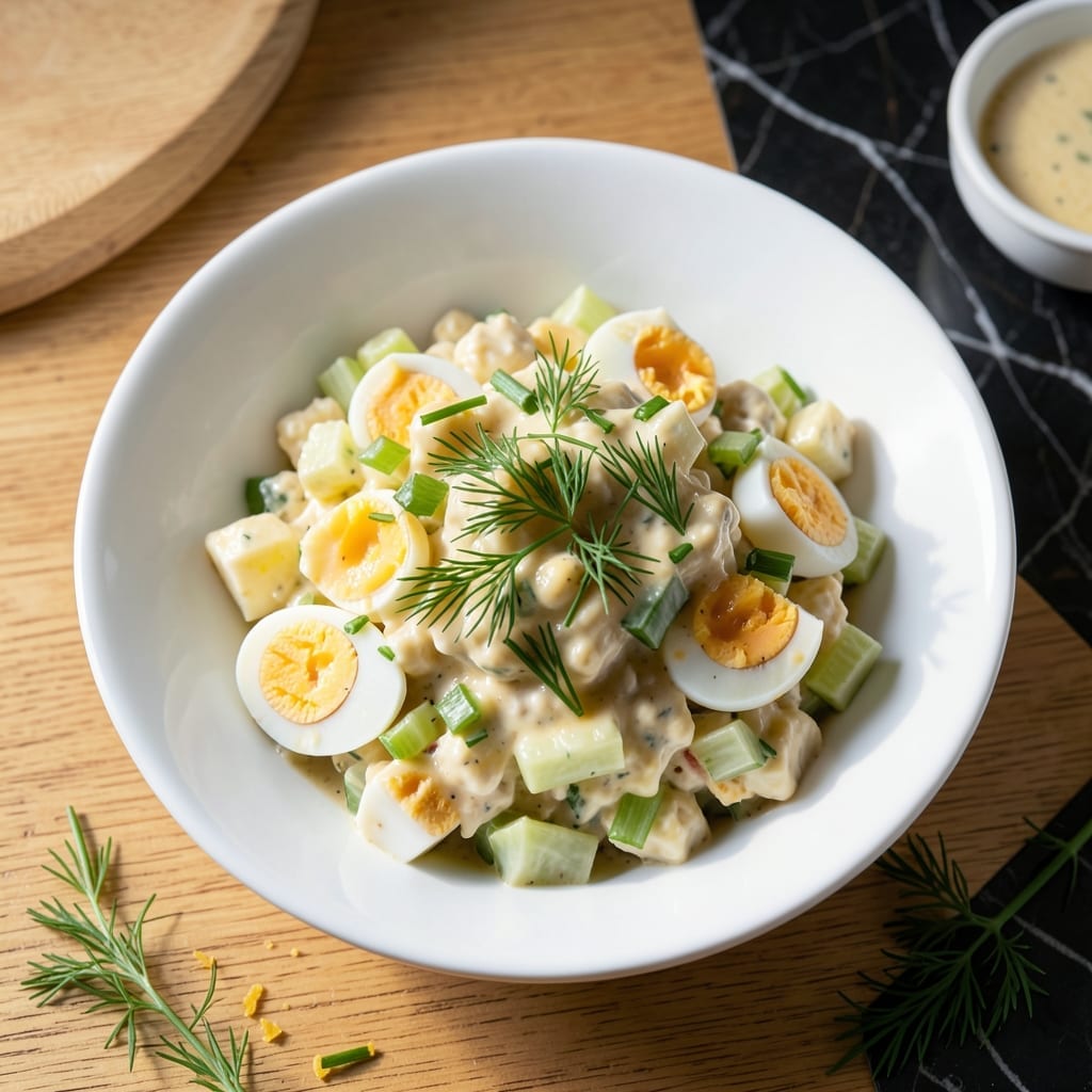 Egg Salad Recipe No Onion: Creamy Tang With Fresh Herb Brightness
