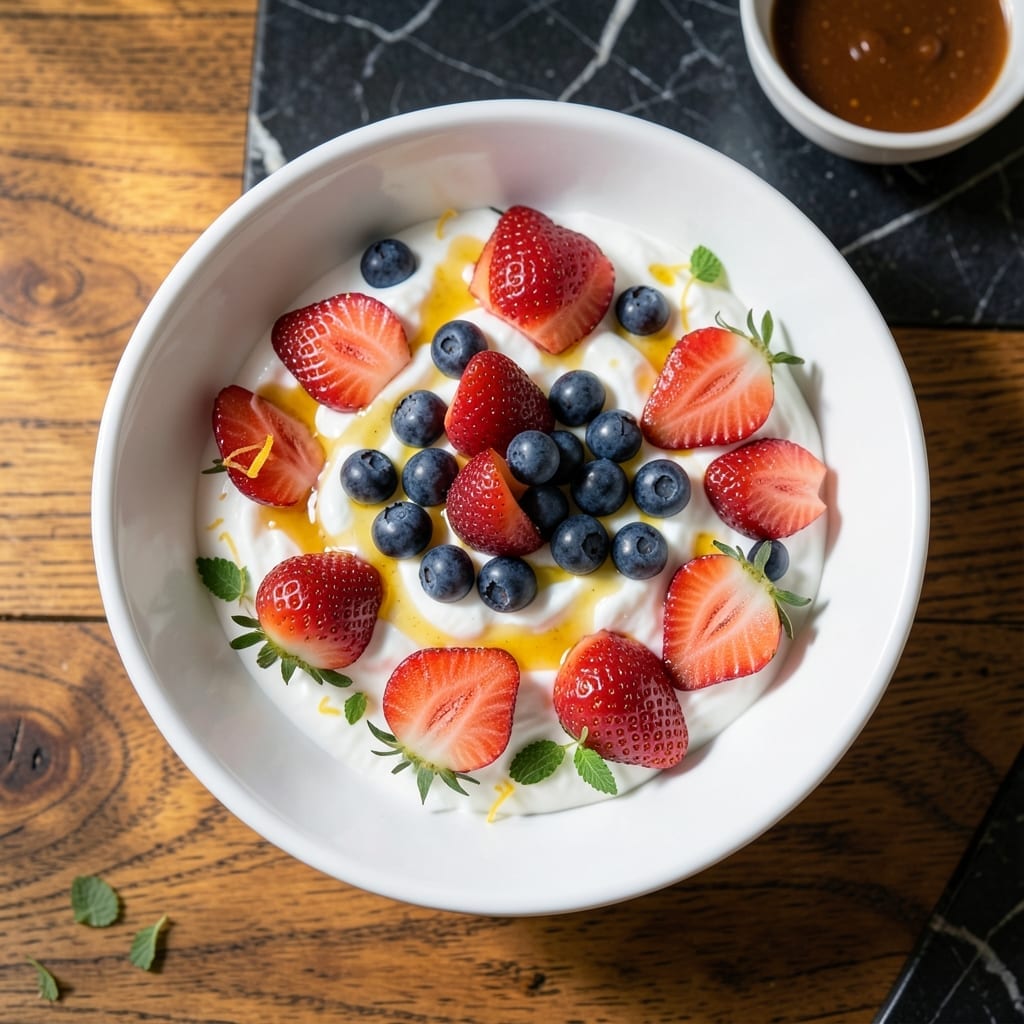Healthy Fruit Salad Recipe With Yogurt: Vibrant Medley With Creamy Tartness