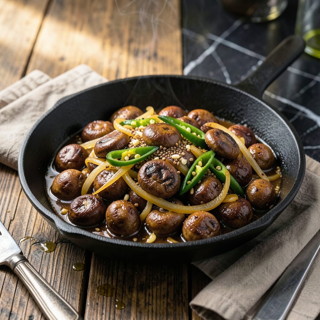 Mushroom Stir Fry Recipe Indian: Spiced Pan-Seared Medley With Aromatic Herbs