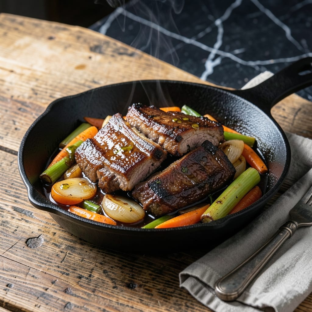 Boneless Short Ribs Recipe Stove Top: Braised to Fall-Off-The-Bone Tenderness
