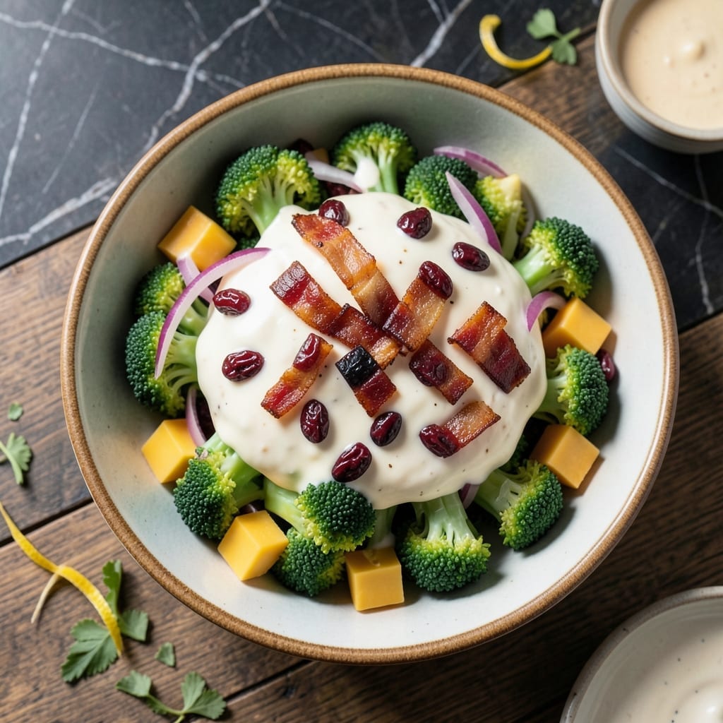 Best Broccoli Salad Recipe Ever With Mayonnaise: Crunchy Veggie Medley With Creamy Dressing