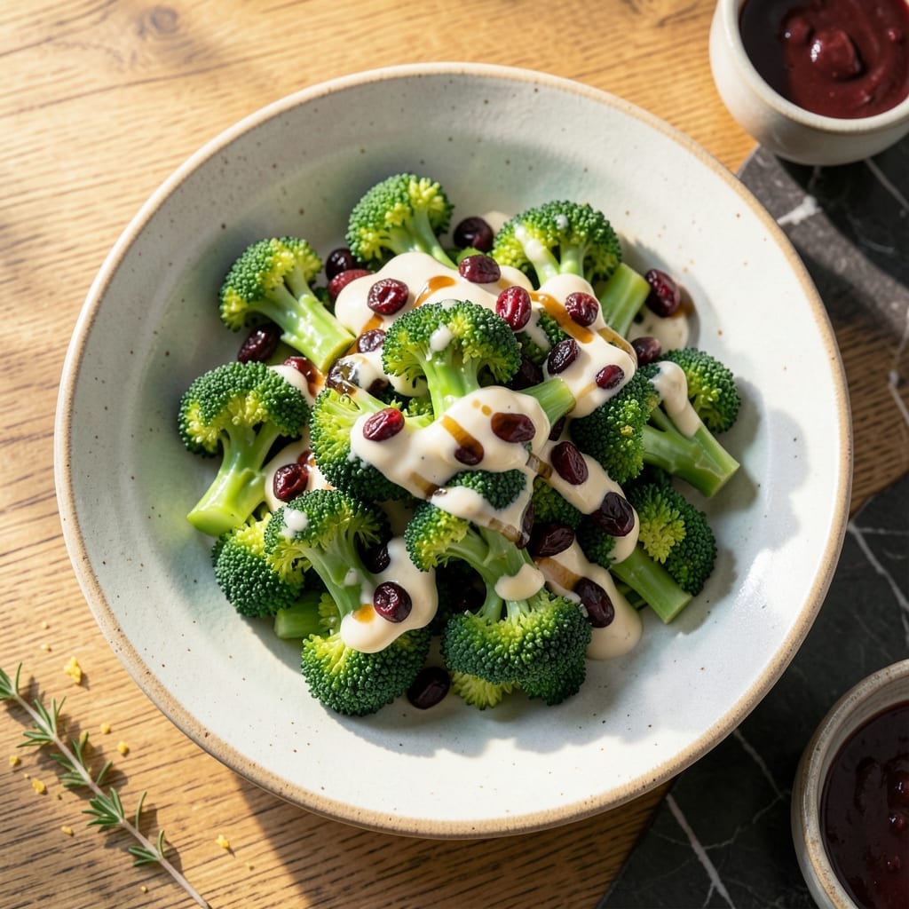Broccoli Salad Recipe No Bacon: Fresh Crunch with Creamy Tang