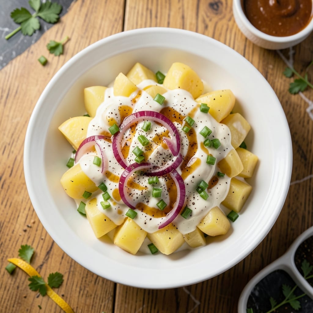 Potato Salad Recipe Not Sweet: Savory Creamy Crunch With Fresh Herbs
