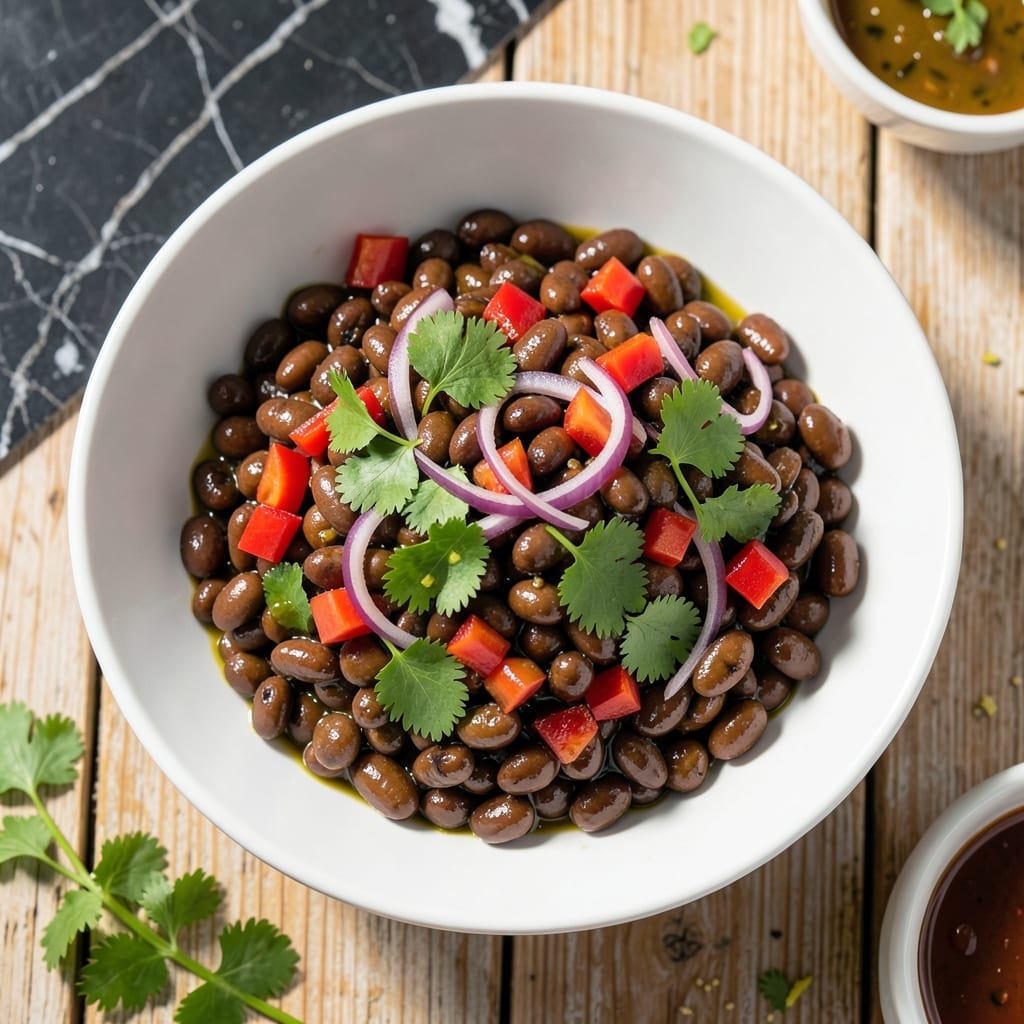 Recipe For Bean Salad With Black Beans: Zesty Lime and Cilantro Refresh