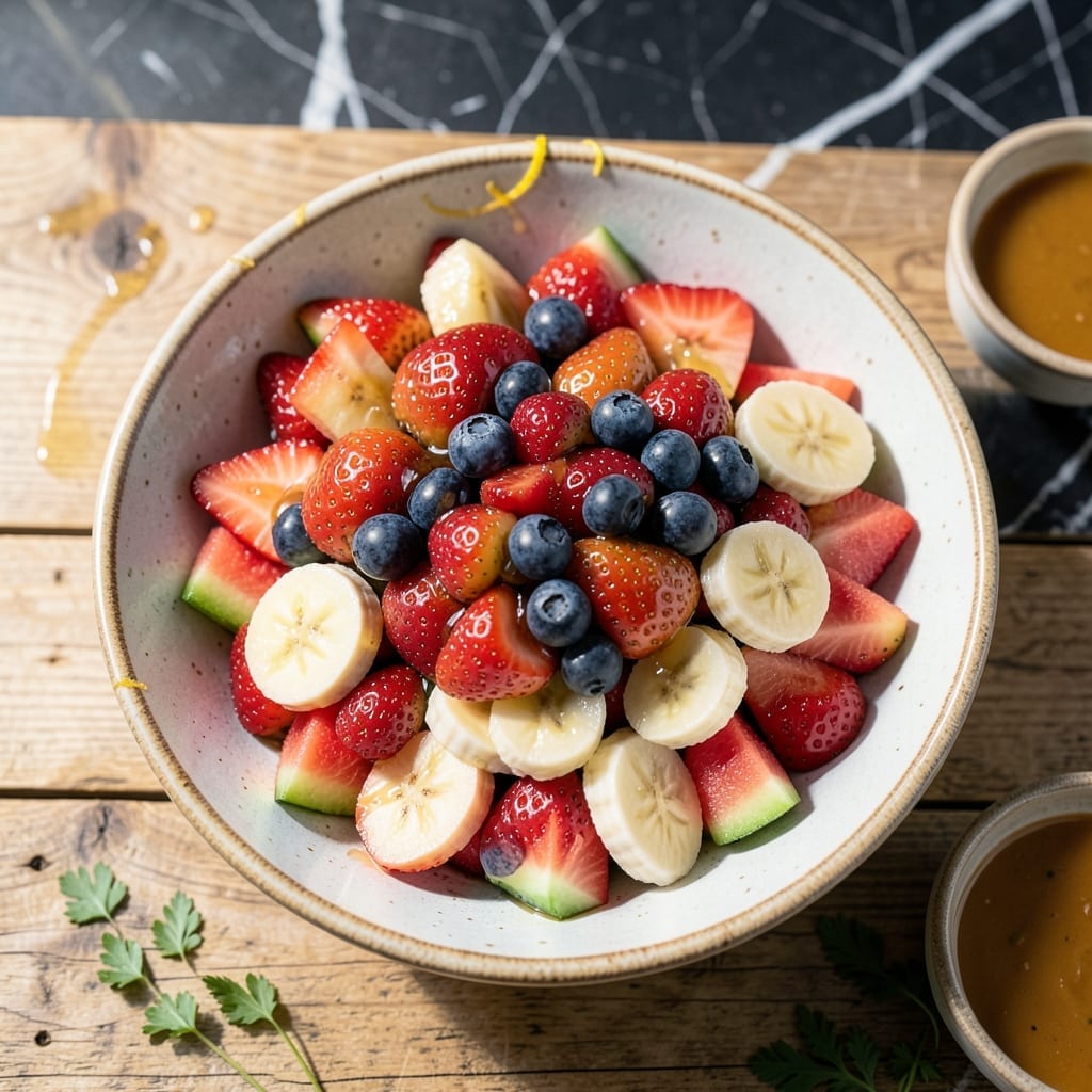 Fruit Salad Recipe 4th of July: Patriotic Stars and Stripes in a Bowl Fruit Salad Recipe 4th of July: Patriotic Stars and Stripes in a Bowl