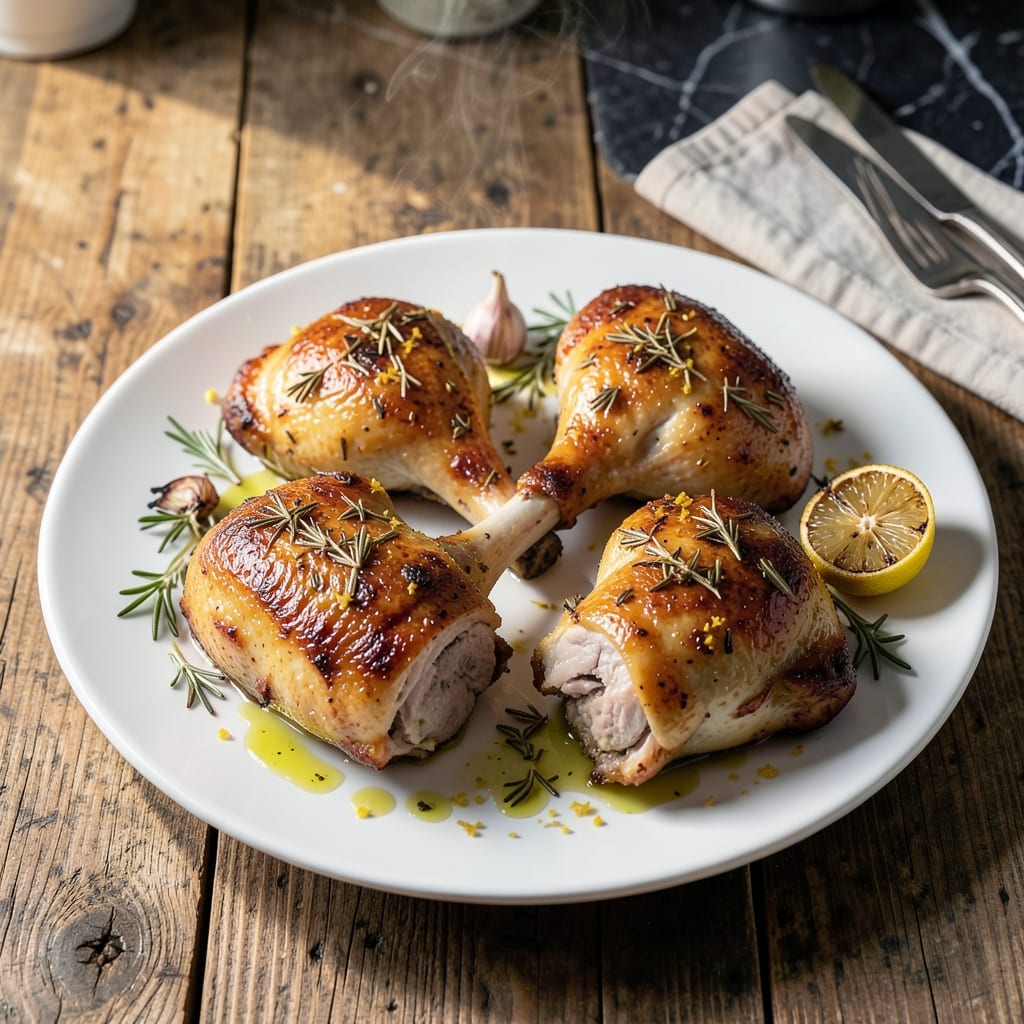 Baked Chicken Recipe: Crispy Skin With Herb-Infused Juiciness
