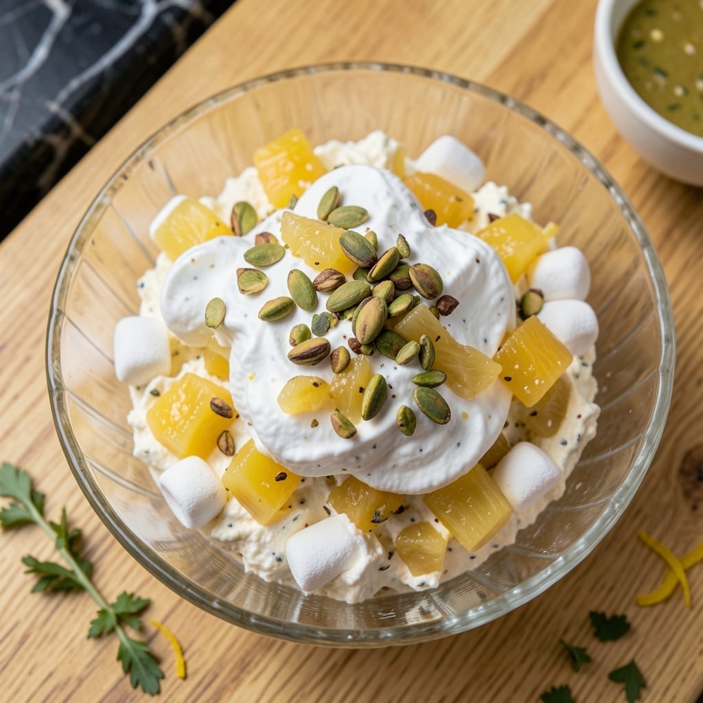 Recipe for Pistachio Salad With Cool Whip: Nostalgic Creamy Crunch for Potlucks Recipe for Pistachio Salad With Cool Whip: Nostalgic Creamy Crunch for Potlucks