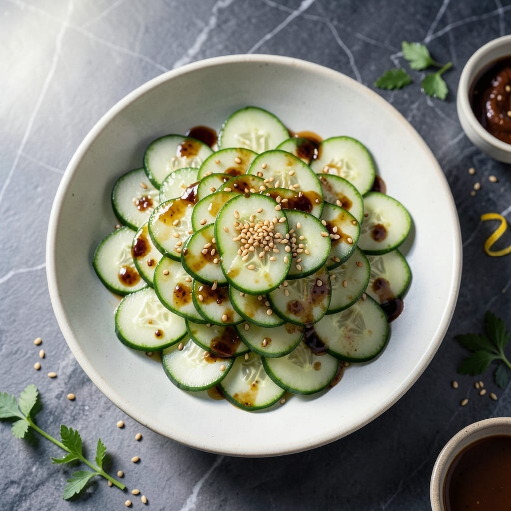 Cucumber Salad Recipe With Sesame Seeds: Refreshing Asian-Inspired Crunch