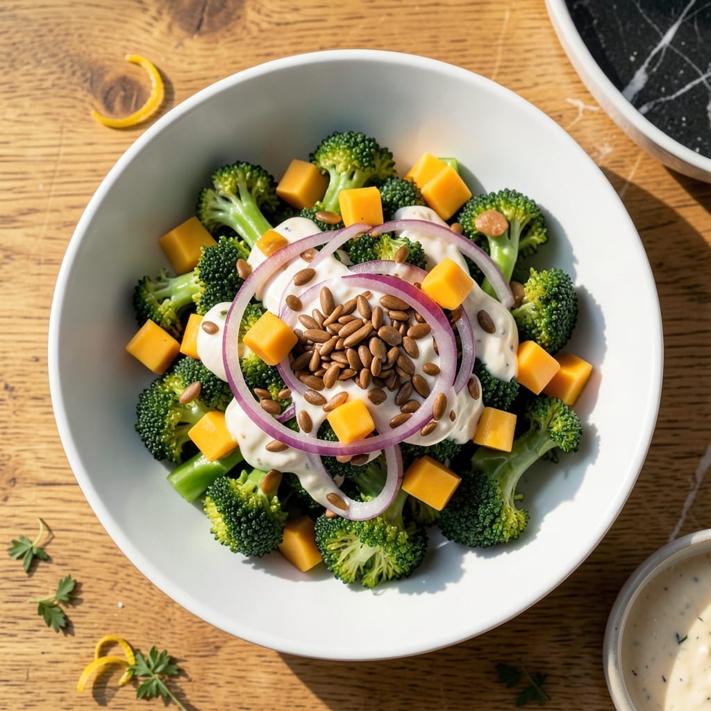 Broccoli Salad Recipe for Diet: Light Creamy Crunch Without the Guilt