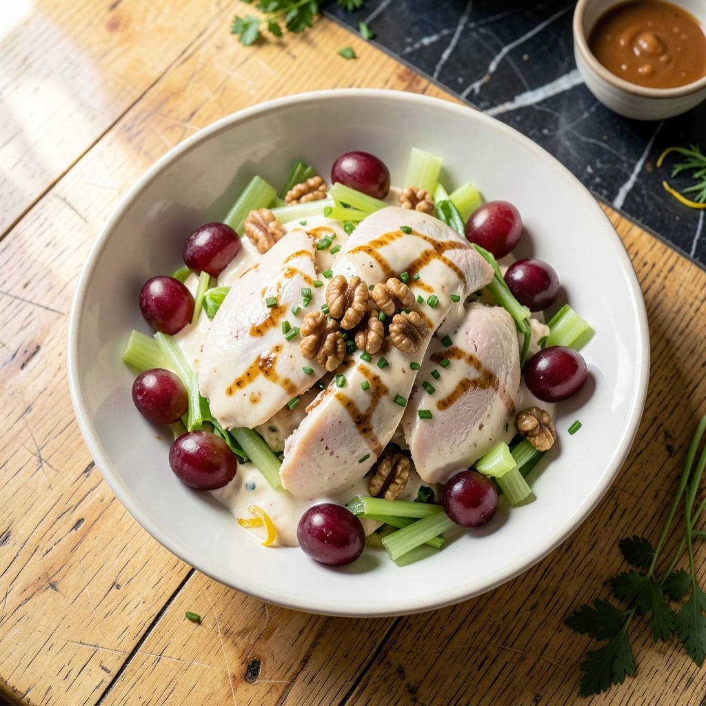 Chicken Salad Recipe With Grapes and Celery: Bright and Nutty Picnic Classic