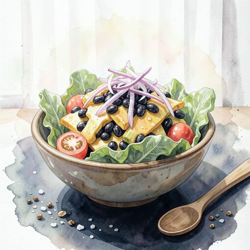 Layered Taco Salad Recipe No Meat: Plant-Based Fiesta in a Bowl