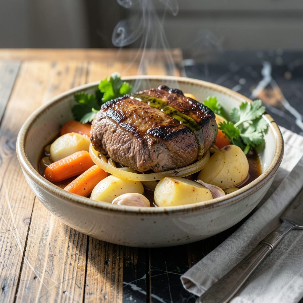 Fast Pot Roast Recipe Crock Pot: Set-It-And-Forget-It Tender Beef