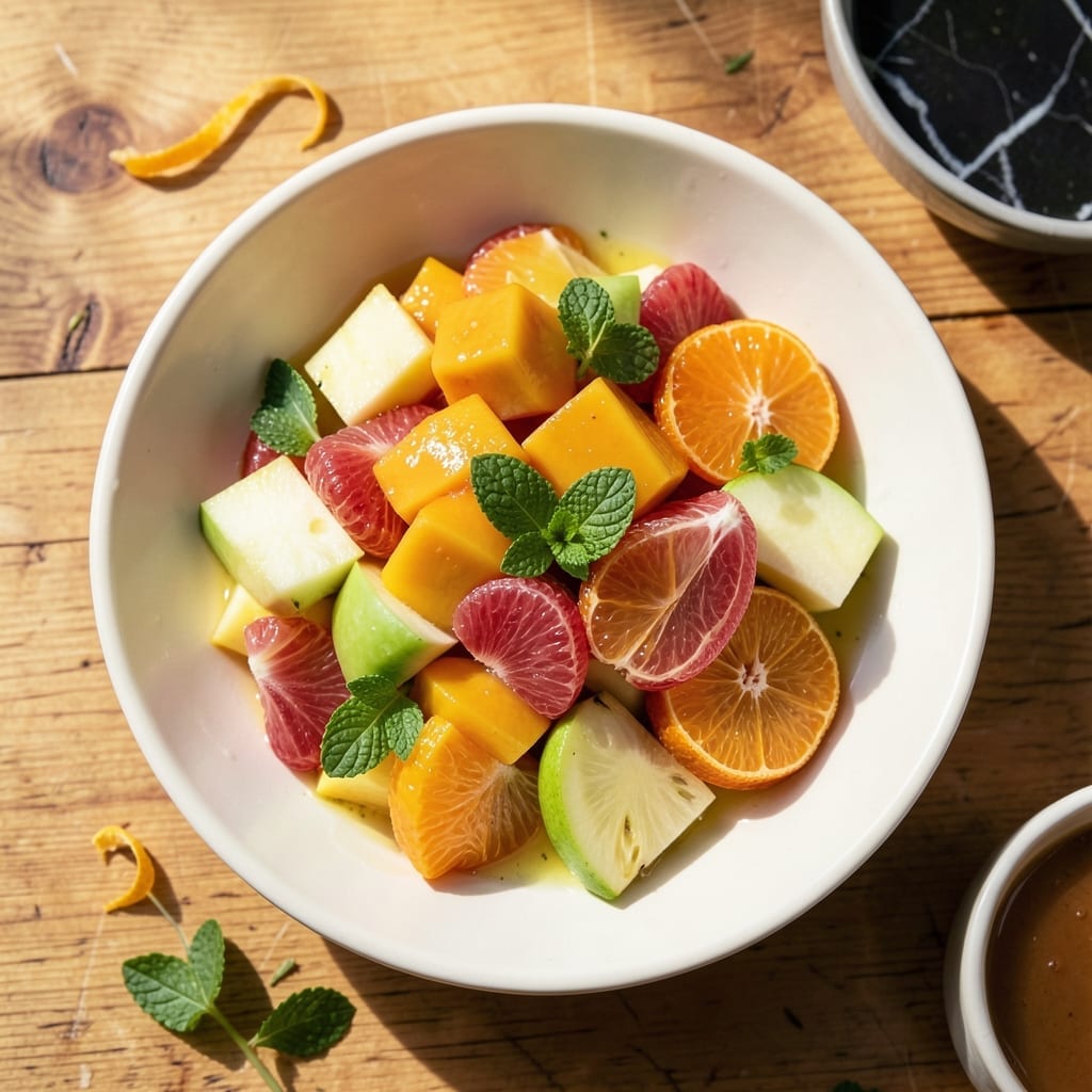 Fruit Salad Recipe With Mango: Tropical Sweetness With Citrus Zing Fruit Salad Recipe With Mango: Tropical Sweetness With Citrus Zing