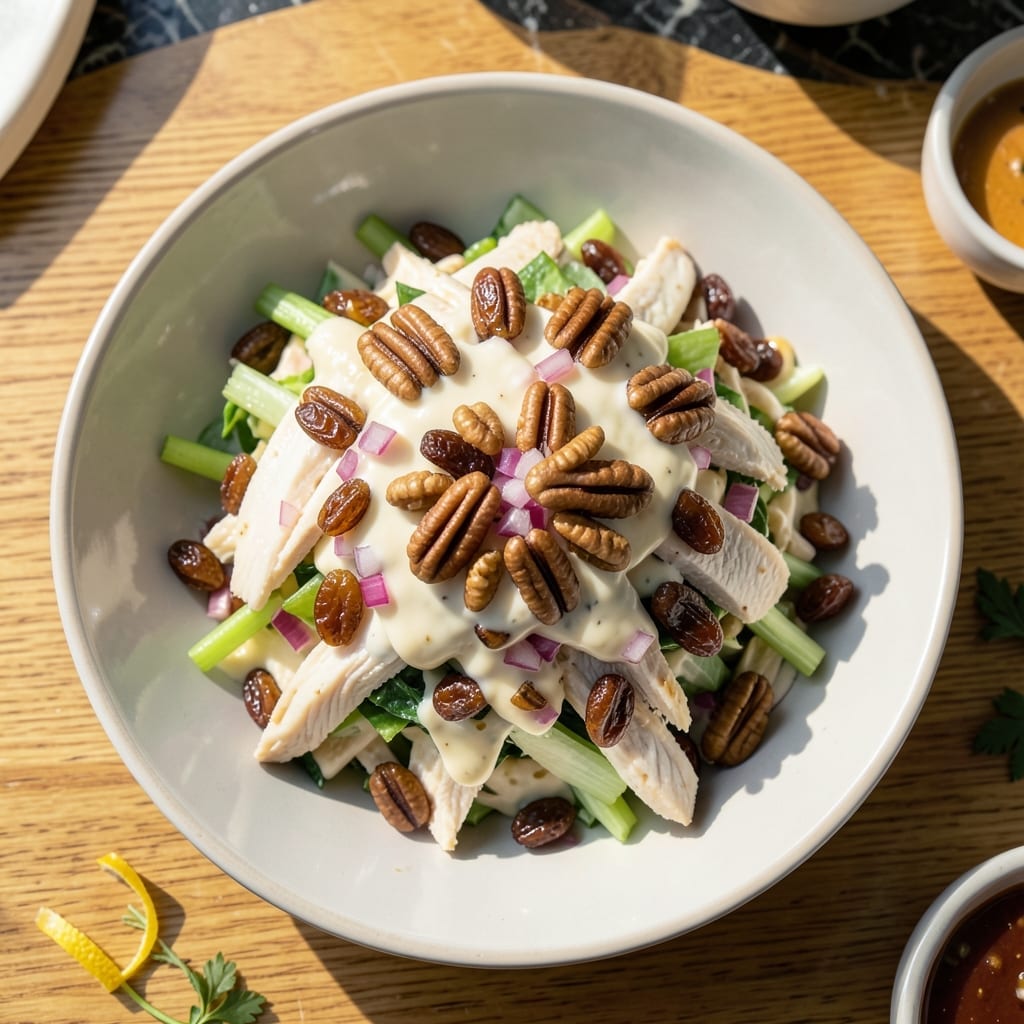 Chicken Salad Recipe With Raisins and Nuts: Sweet and Nutty Crunch in Every Bite