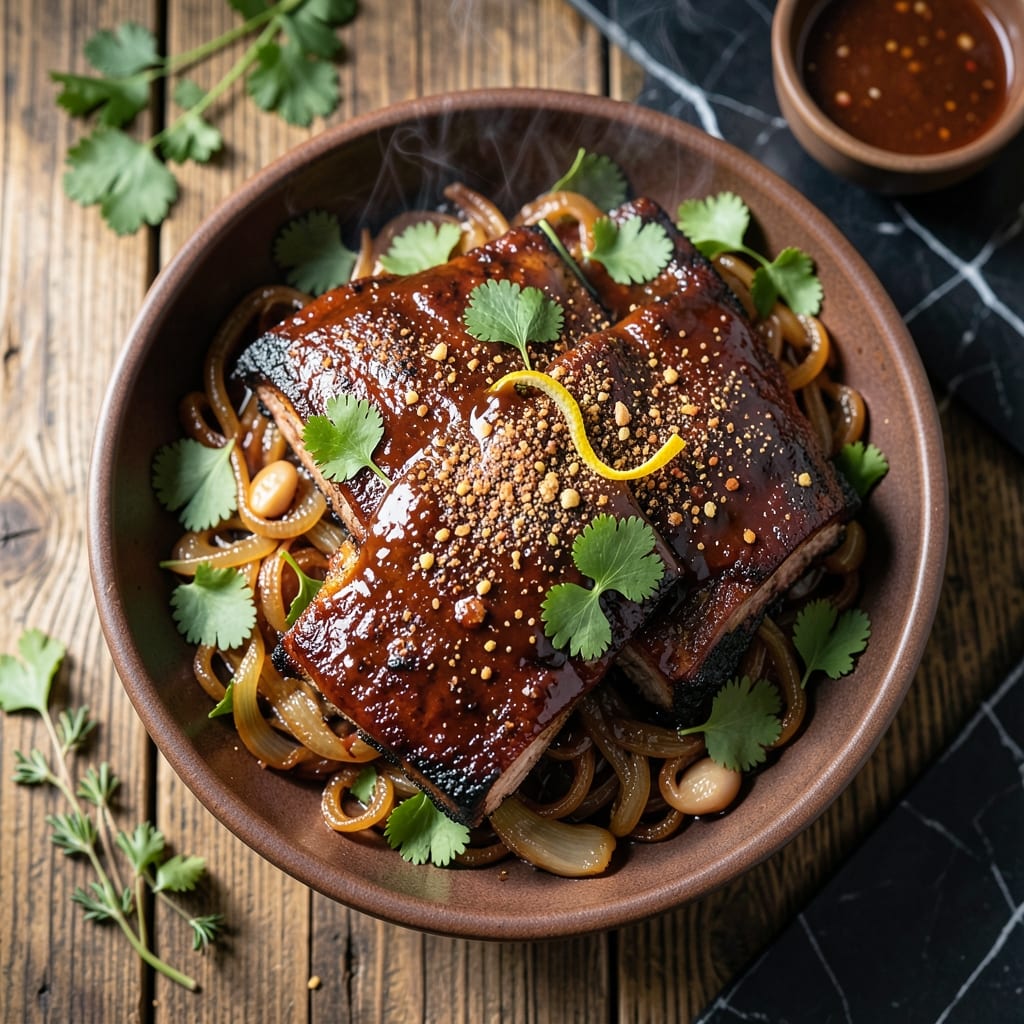 BBQ Country Style Ribs Recipe Slow Cooker: Fall-Off-The-Bone Smoky Flavor