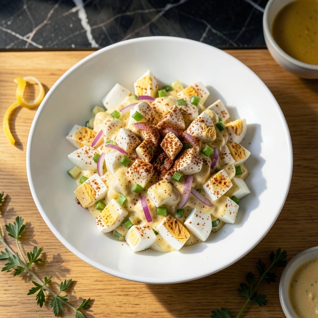 Egg Salad Recipe With Curry Powder: Warm Spiced Creaminess With a Kick
