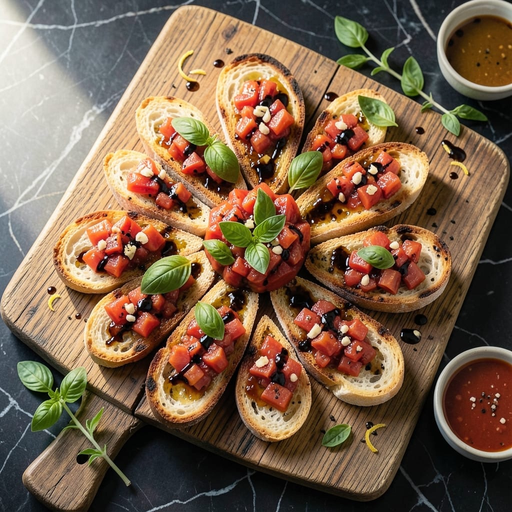 Bruschetta Recipe With Canned Tomatoes: Rustic Italian Flavors in Minutes Bruschetta Recipe With Canned Tomatoes: Rustic Italian Flavors in Minutes