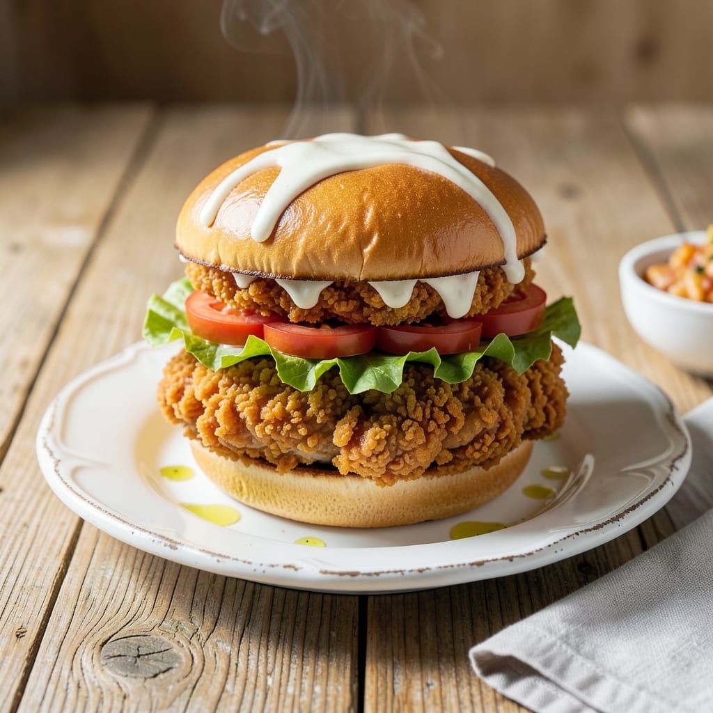 Fried Chicken Sandwich Recipe Without Buttermilk and Cornstarch: Crispy Crunch With Simple Pantry Staples