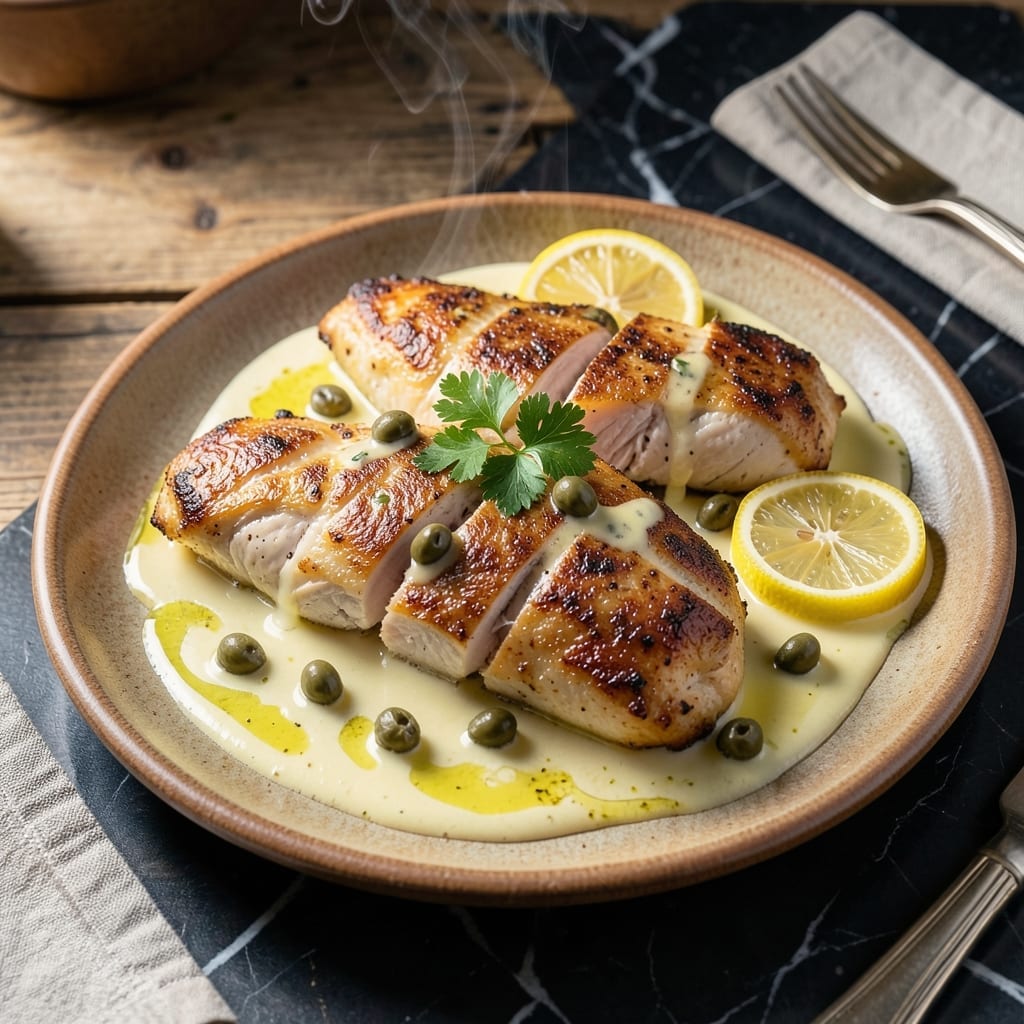 Recipe Chicken Piccata With Capers Italian: Lemon-Kissed Crispy Cutlets With Briny Bite Recipe Chicken Piccata With Capers Italian: Lemon-Kissed Crispy Cutlets With Briny Bite