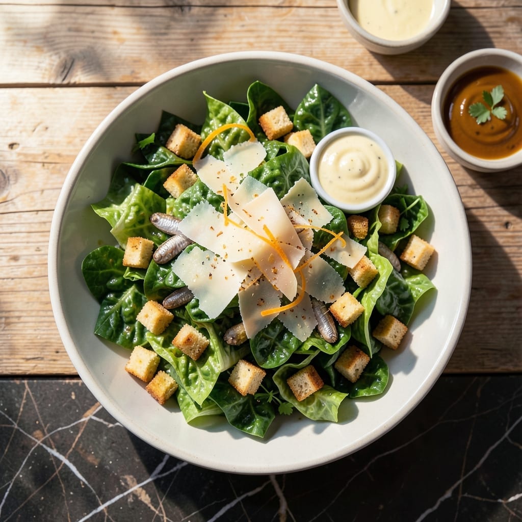Classic Caesar Salad Recipe Ingredients Servings: Authentic Roman Crunch