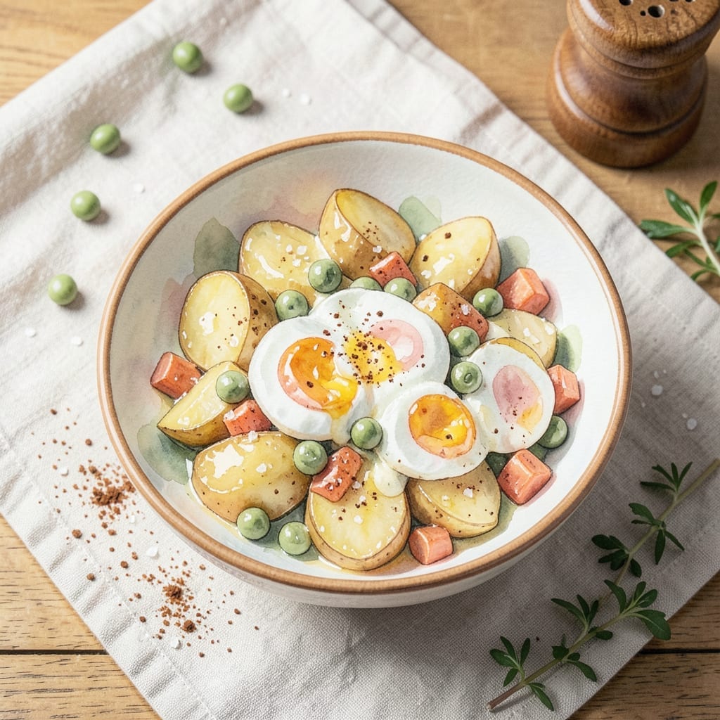 Spanish Potato Salad Recipe With Eggs: Creamy Paprika-Infused Tradition