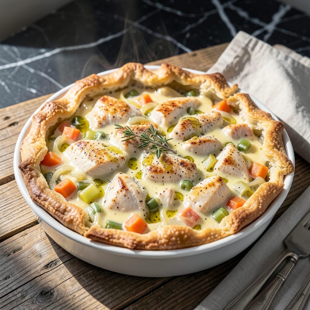Healthy Chicken Pot Pie Recipe Weight Watchers: Lighter Comfort With Flaky Crust