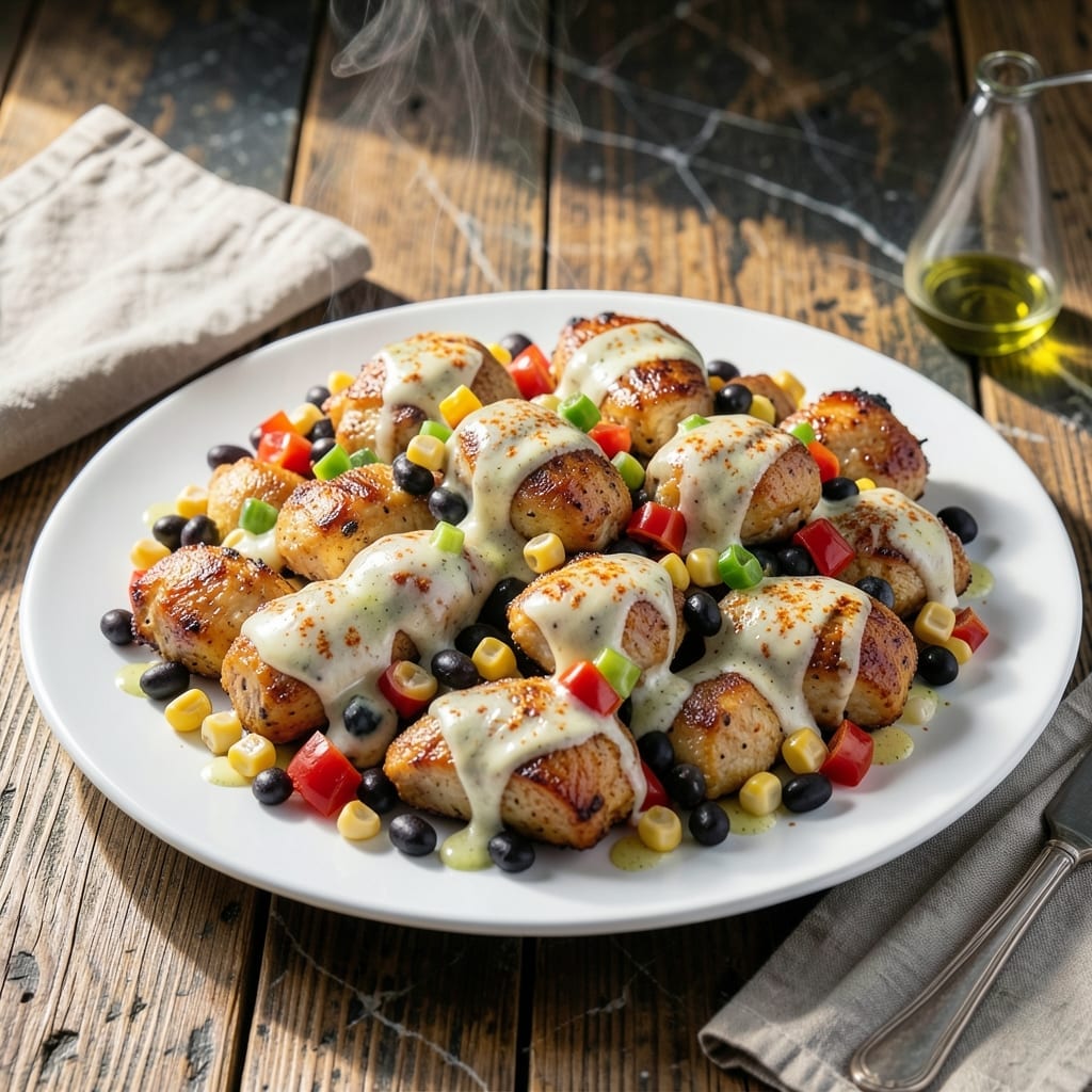 Fiesta Chicken Recipe With Cream Cheese: Zesty Southwestern Creaminess