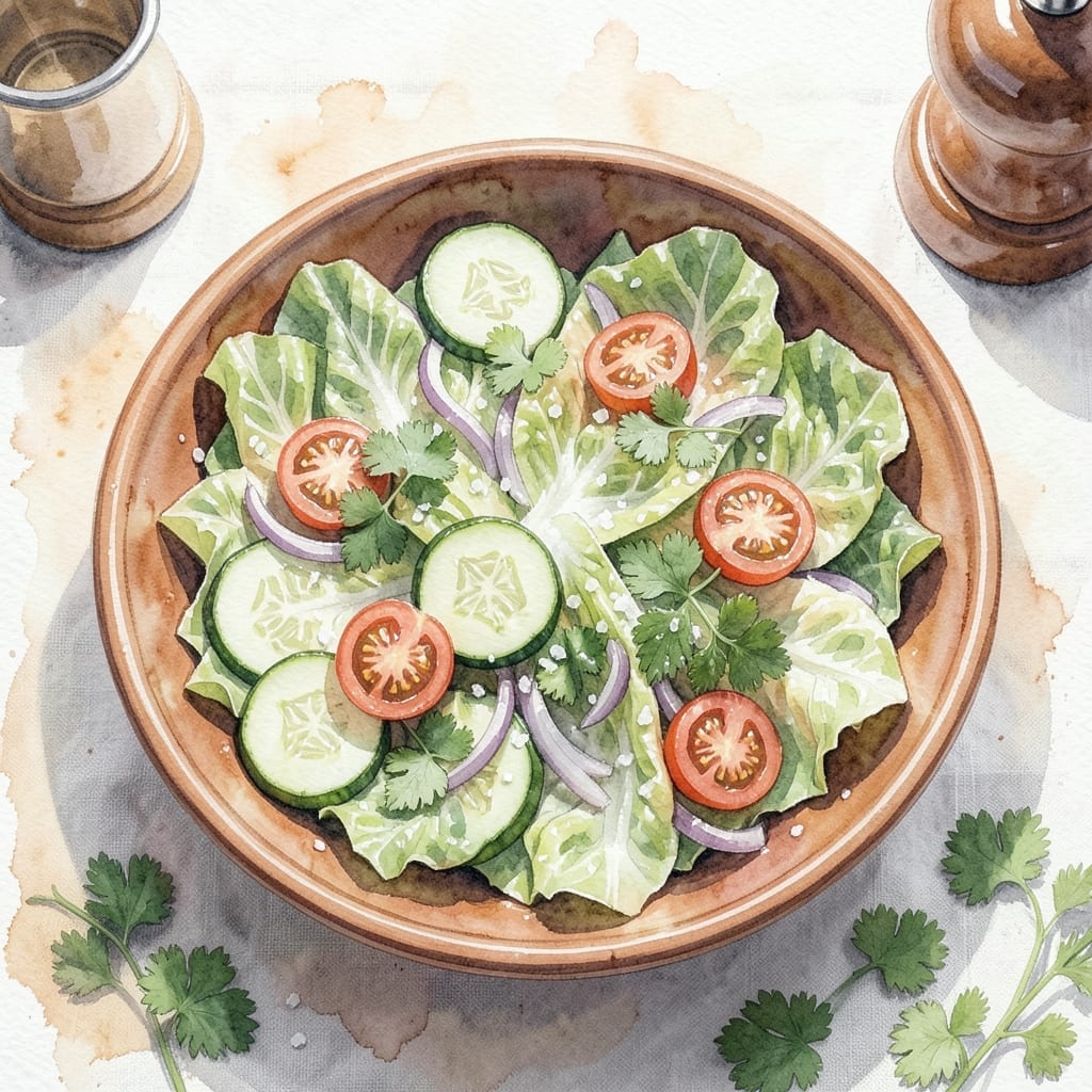 Lettuce Salad Recipe Indian: Fresh Crunch With Tangy Chaat Masala Lettuce Salad Recipe Indian: Fresh Crunch With Tangy Chaat Masala