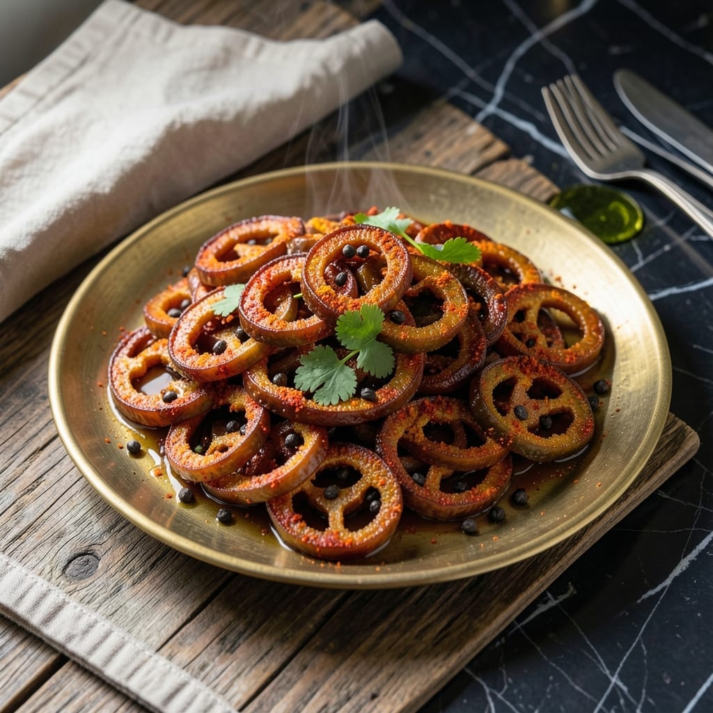 Karela Fry Recipe Andhra Style: Spicy Bitter Gourd Stir Fry Delight
