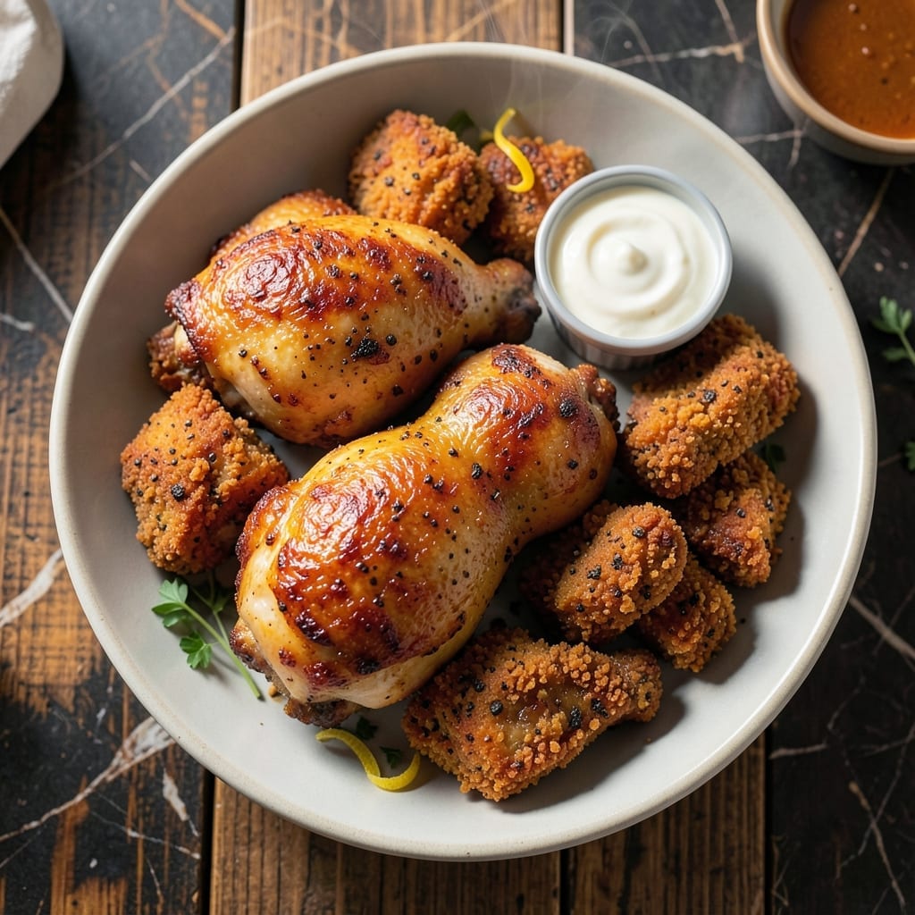 Kentucky Fried Chicken Recipe in Pressure Cooker: Crispy Coating and Juicy Meat Fast