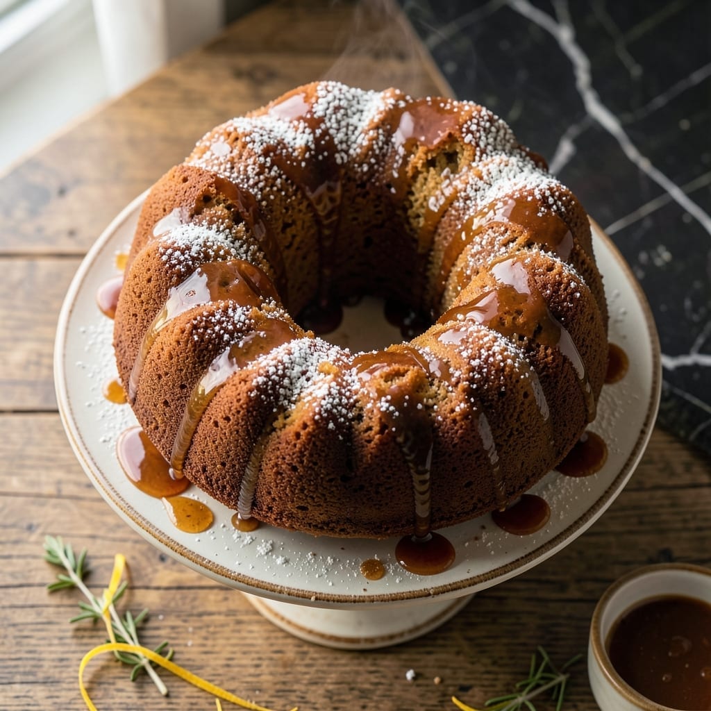 Rum Cake Recipe With Cake Mix: Boozy Moistness in Every Slice