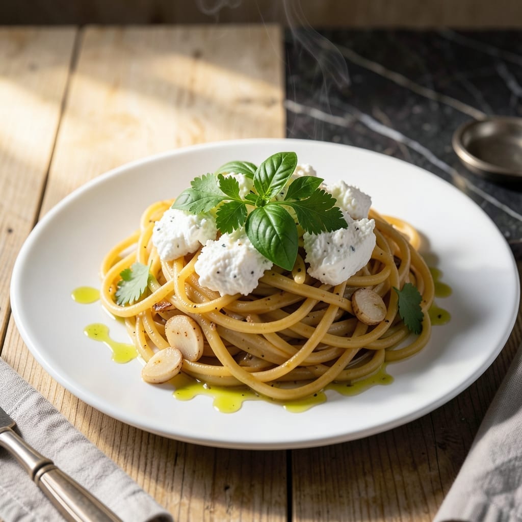 Pasta Recipe With Ricotta Cheese: Light Pillowy Texture With Fresh Herbs