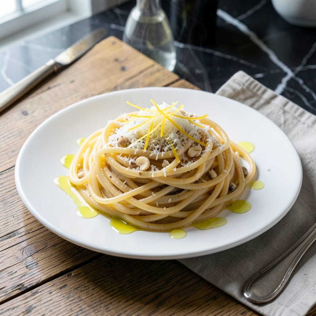 Pasta Recipe 888727: Lemon Zest and Parmesan Toss for Bright Flavor Pasta Recipe 888727: Lemon Zest and Parmesan Toss for Bright Flavor