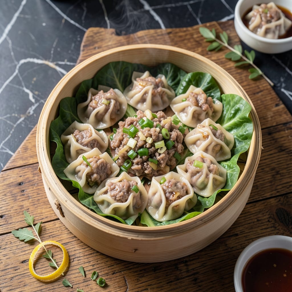 Pork Dumpling Recipe Steamed: Plump Pockets of Savory Perfection