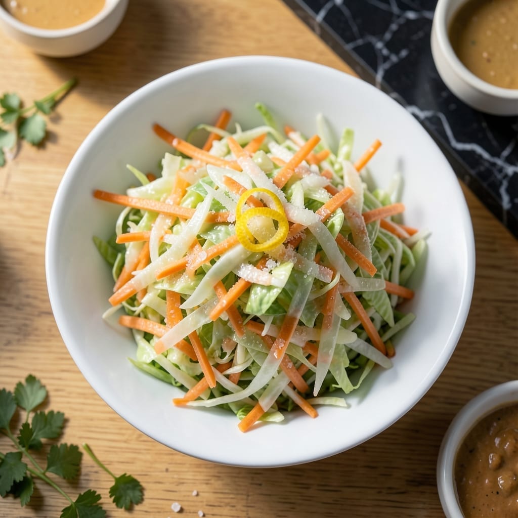 Sweet Coleslaw Recipe No Mayo: Vinegar-Based Tangy Crunch