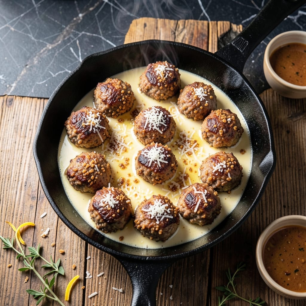 Meatball Recipe Pan Fry: Golden Brown and Juicy in One Skillet