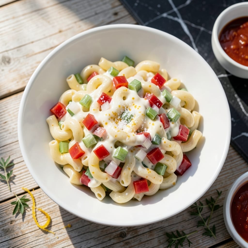Macaroni Salad Recipe: Classic Picnic Side With Velvety Dressing Macaroni Salad Recipe: Classic Picnic Side With Velvety Dressing