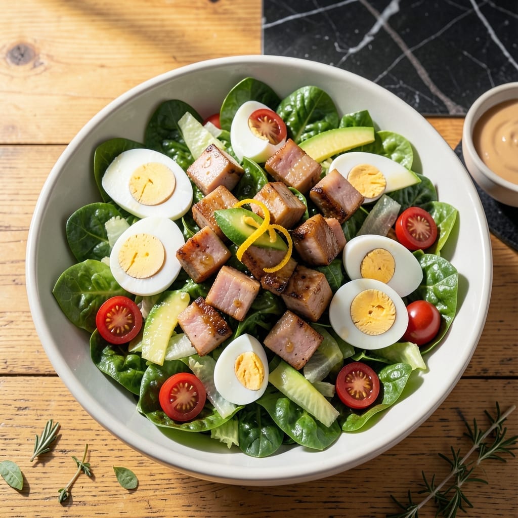 Cobb Salad Recipe With Ham: Classic Layers With Smoky Protein