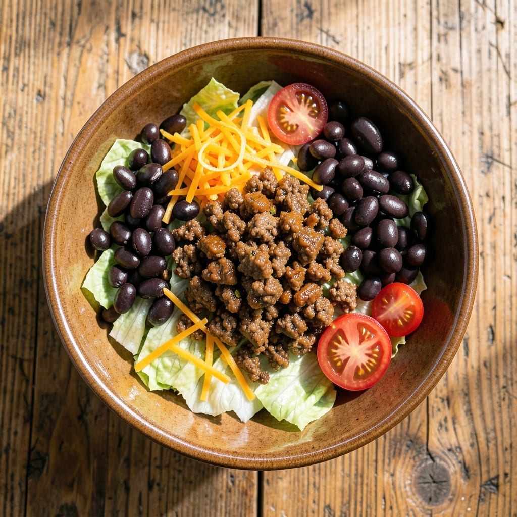 Taco Salad Recipe for a Crowd: Layers of Tex-Mex Flavor in One Bowl Taco Salad Recipe for a Crowd: Layers of Tex-Mex Flavor in One Bowl